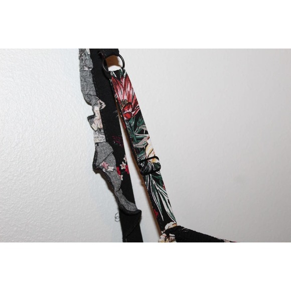 Torrid Floral Butterfly Midi Challis Smocked Tiered Dress Plus Size 4 4X H14068 - Picture 13 of 16